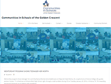 Tablet Screenshot of goldencrescent.communitiesinschools.org