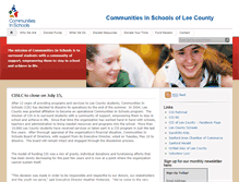 Tablet Screenshot of leecountync.communitiesinschools.org